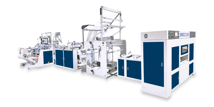 Garbage Bag Making Machines - Coreless Garbage Bags-on-Roll Making Machine